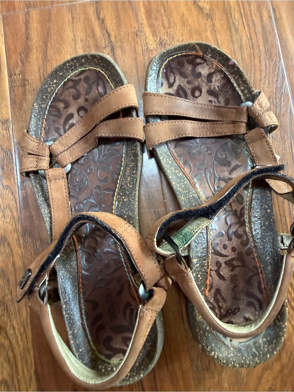 Teva Brown Strappy Women’s Sandals